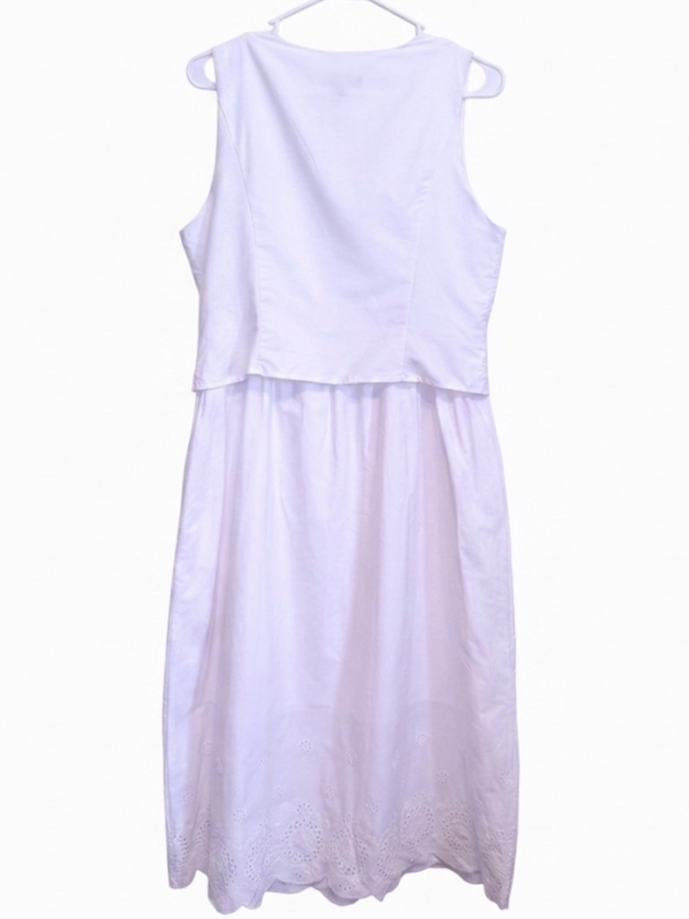 Rachel Zoe White Eyelet Maxi Dress - Picture 10 of 10